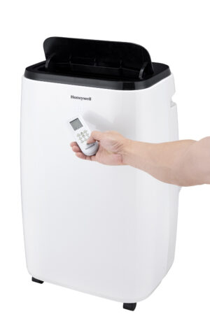HONEYWELL HT09CESVWK Klimatyzator przenośny 2,6 kW, Wi-Fi, pilot, osuszanie 71 l/d