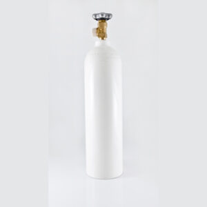 Butla tlenowa aluminiowa 2.7 litra, z zaworem DIN, atest 10 lat