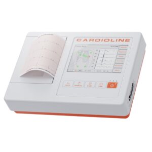 CARDIOLINE ECG100L Elektrokardiograf 12-kanałowy z ekranem dotykowym 5"