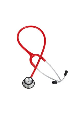 RIESTER DUPLEX 2.0 CZERWONY Stetoskop dwustronny z głowicą aluminiową, membrana 44 mm