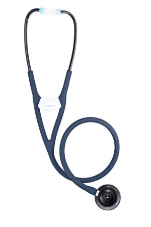 NOVAMA EXPERT DR520 CIEMNOSZARY Stetoskop kardiologiczny dwugłowicowy, silikonowy