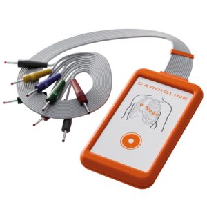 CARDIOLINE TOUCHECG HD Przenośne EKG, wygodny i lekki 12-odprowadzeniowy moduł do EKG