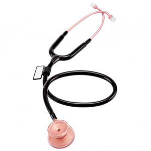 MDF 747XP ROSE BLACK (MDF 11) GOLD Stetoskop internistyczny, dwugłowicowy