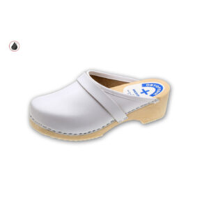 MEDIBUT ROZM. 43 Pantolety zdrowotne, drewniaki ze spodem ortopedycznym, wzór 03