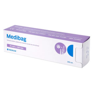 MEDILAB MEDIBAG 70 x 230 mm Torebki samoprzylepne do sterylizacji, 200 szt.