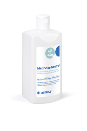MEDILAB MEDISOAP NEUTRAL 500 ml Preparat myjący do higienicznego mycia rąk oraz ciała