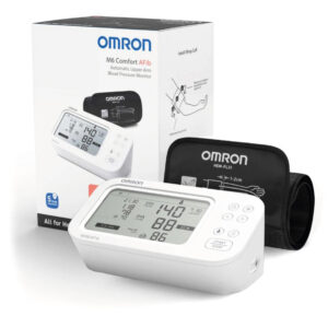 OMRON M6 COMFORT AFIB Ciśnieniomierz naramienny z AFib, pamięć 2×100, wskaźniki