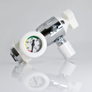 METALERG Z-100.2.2.P Reduktor, do butli tlenowej, wyjście AGA, przepływ do 25 l/min