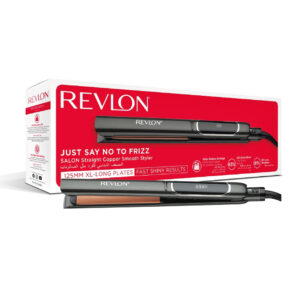 REVLON RVST2175 SALON Prostownica ceramiczna do włosów, płytki XL