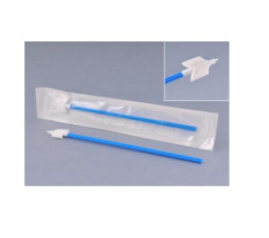 POLMIL Szczoteczka do wymazów cytologicznych z końcówką typu „Wachlarzyk”, 100 szt.