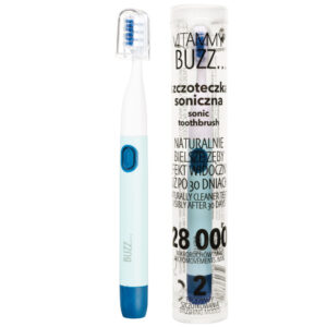 VITAMMY BUZZ NIEBIESKI Szczoteczka soniczna do zębów, 2 programy szczotkowania