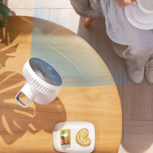 VITAMMY DREAM DESK FAN SZARY Mini wentylator biurkowy USB, 4000 mAh