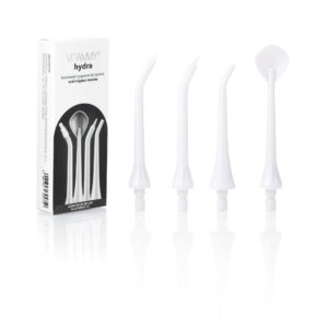 VITAMMY HYDRA BIAŁE Końcówki do irygatora, standardowe i specjalistyczne, 4 szt.