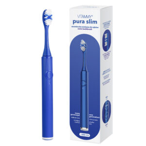 VITAMMY PURA SLIM NIEBIESKA Szczoteczka soniczna do zębów nowej generacji, ultralekka