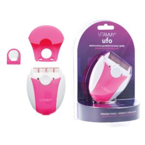 VITAMMY UFO RÓŻOWY Elektroniczny grzebień na wszy i gnidy, z alarmem i lampką LED