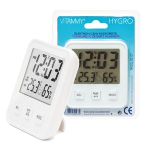 VITAMMY HYGRO Stacja pogody, higrometr i termometr pokojowy