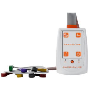 CARDIOLINE WALK400H CLICKHOLTER Holter EKG 12-kanałowy, rejestracja do 7 dni, LCD