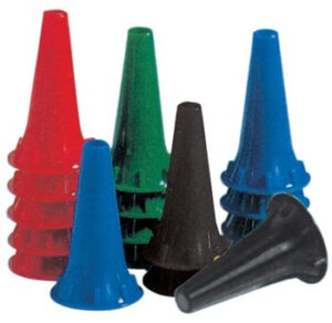 GIMA 2,5 mm Wziernik do otoskopu, niebieski, jednorazowy, 100 szt.