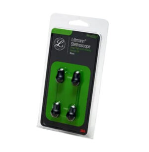 LITTMANN 40001 BLACK Zestaw oliwek do stetoskopu, duże i małe, samouszczelniające