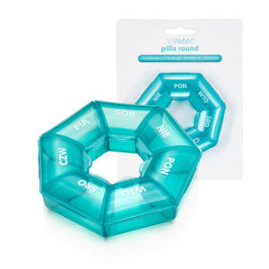 VITAMMY PILLA ROUND 7x1 Tygodniowa kasetka na leki