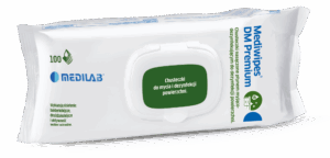 MEDIWIPES DM PREMIUM FLOW PACK Chusteczki do delikatnych powierzchni, 100 szt.