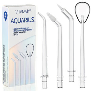 VITAMMY AQUARIUS 2.0 Końcówki do irygatora specjalistyczne, 4 szt.