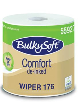 BULKYSOFT COMFORT Czyściwo papierowe 2-warstwowe, do powierzchni i rąk, 2 rolki