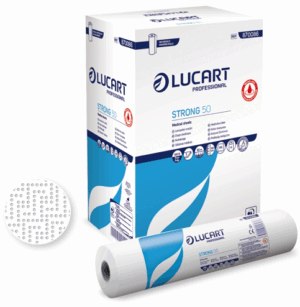 LUCARD STRONG 50 50 cm x 50 cm Prześcieradło medyczne, 2-warstwowe, 50 m