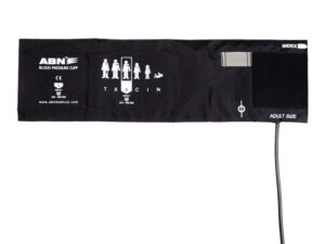 GIMA Mankiet 25–40 cm do ciśnieniomierzy zegarowych, jednowężykowy, nylonowy