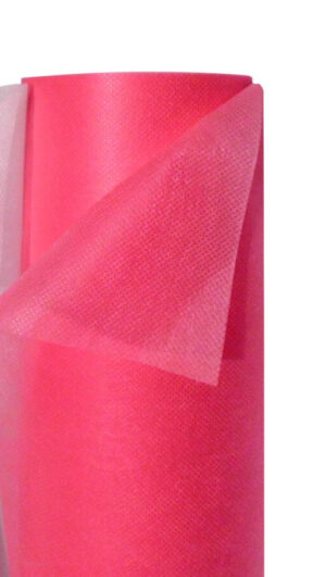 Podkład włókninowy na rolce, fuksja, 58 cm x 70 mb, perforacja