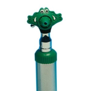 GIMA ZIELONE Wzierniki pediatryczne z aligatorem, 4 mm, 100 szt.