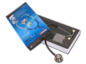 GIMA CLASSIC DUAL HEAD CZARNY Stetoskop internistyczny, głowica dwustronna