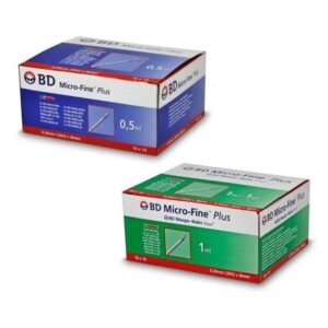 BD MICRO FINE 1ml Strzykawka insulinowa (bez igły), sterylna, 100 szt.