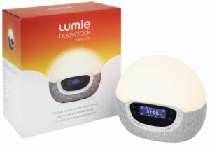 INNOLUX LUMIE SHINE 300 Budzik świetlny LED 3w1, z radiem i lampką