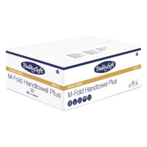 BULKYSOFT PREMIUM Ręcznik papierowy składany typu M-fold ultra, 4 panele, 2 warstwy