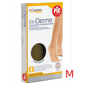 PIC SOLUTION RE DERMA M Podkolanówki męskie dla diabetyków, bezuciskowe