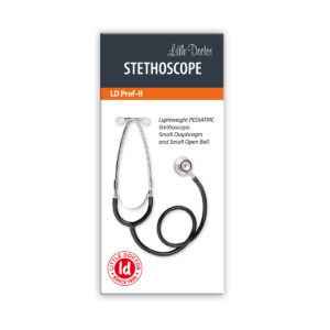 LD Prof - II Stetoskop pediatryczny żółty/dwugłowicowy/