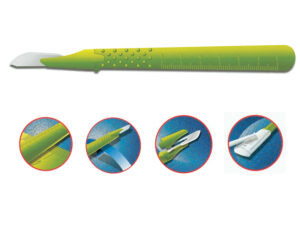 GIMA ROZM. 22 Skalpel jednorazowy, sterylny, ABS, 10 szt.