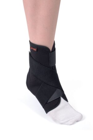 QMED AFO-SOFT ROZM. L Orteza stawu skokowego, czarna