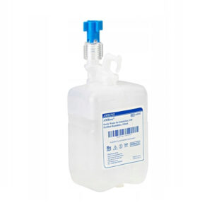 AMSURE 550 ml Nawilżacz z wodą sterylną 9/16", do koncentratorów tlenu