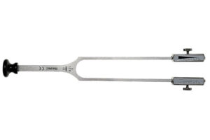 RIESTER C64–C128 Stroik laryngologiczny Rydel-Seiffer, z ciężarkami