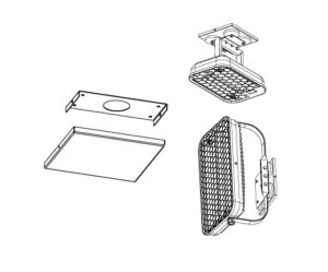 LENA LIGHTING STERILON Uchwyt sufitowy UV-C